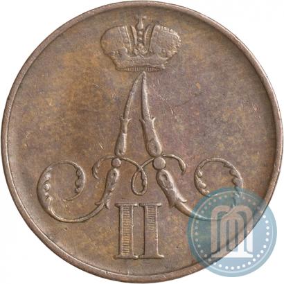 Picture 1 kopeck 1859 year ВМ 