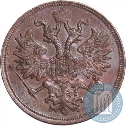 Фото 5 копеек 1865 года ЕМ 
