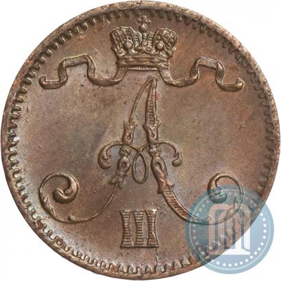 Picture 1 penni 1888 year  
