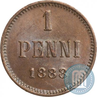 Picture 1 penni 1888 year  