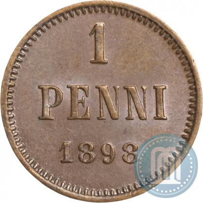 Picture 1 penni 1898 year  