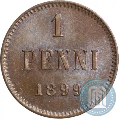 Picture 1 penni 1899 year  