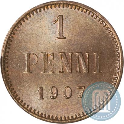 Picture 1 penni 1907 year  