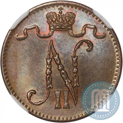 Фото 1 пенни 1915 года  