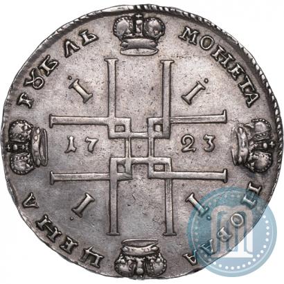 Picture 1 rouble 1723 year OK "Portrait with ermine mantle"