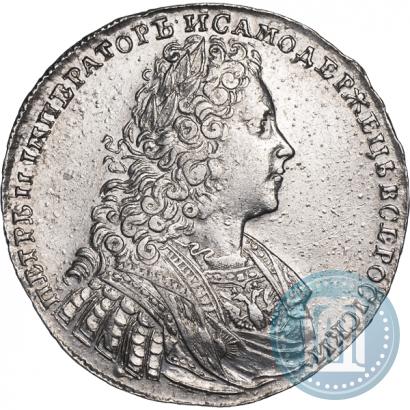 Picture 1 rouble 1728 year  "Type of 1728"