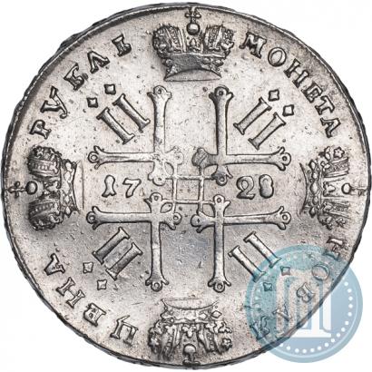 Picture 1 rouble 1728 year  "Type of 1728"