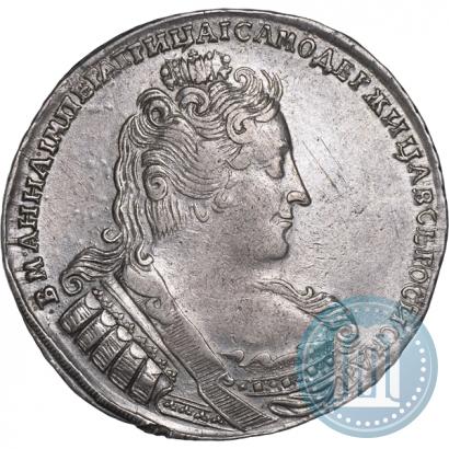 Picture 1 rouble 1733 year  