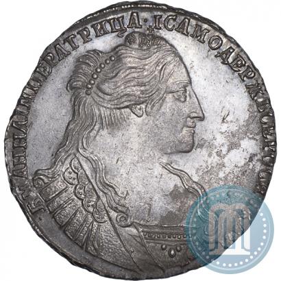 Picture Poltina 1734 year  "Type of 1735"