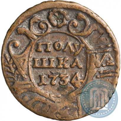 Picture Polushka 1734 year  