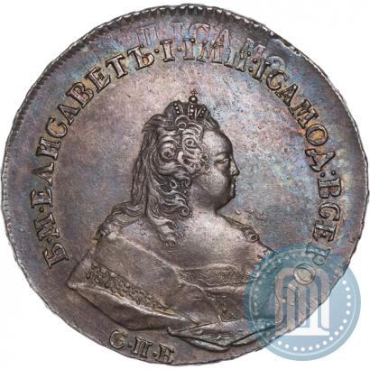 Picture 1 rouble 1742 year СПБ 