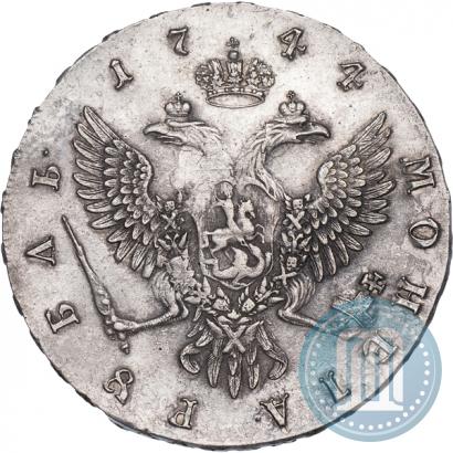 Picture 1 rouble 1744 year ММД 