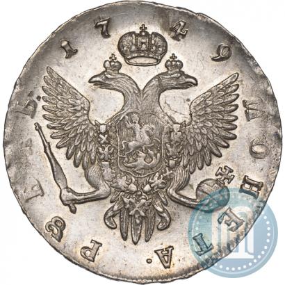 Picture 1 rouble 1749 year СПБ 