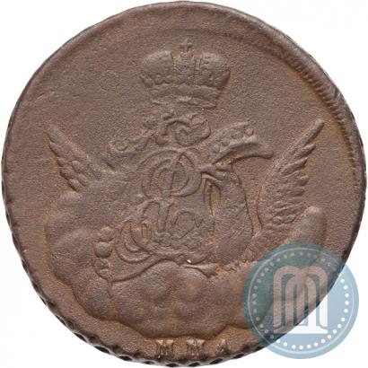 Picture 1 kopeck 1756 year ММД 