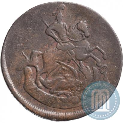 Picture 2 kopecks 1757 year  "Nominal under St. George"
