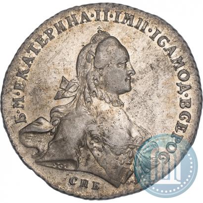 Picture 1 rouble 1762 year СПБ-НК 