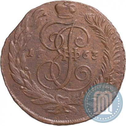 Picture 5 kopecks 1763 year СПМ 