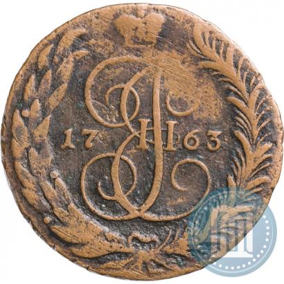 Picture 5 kopecks 1763 year СМ 