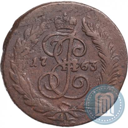 Picture 2 kopecks 1763 year СПМ 