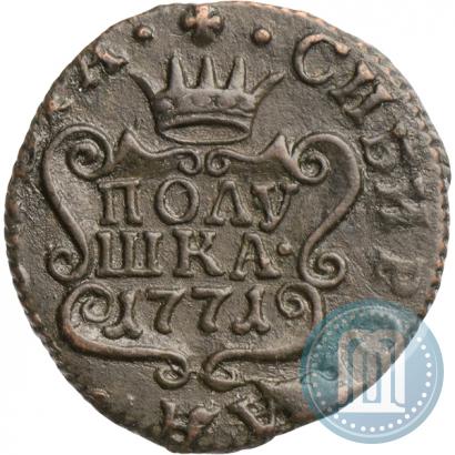Фото Полушка 1771 года КМ 