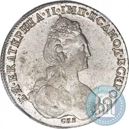 Picture 1 rouble 1782 year СПБ-ИЗ 