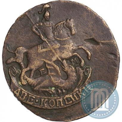 Фото 2 копейки 1790 года ЕМ 