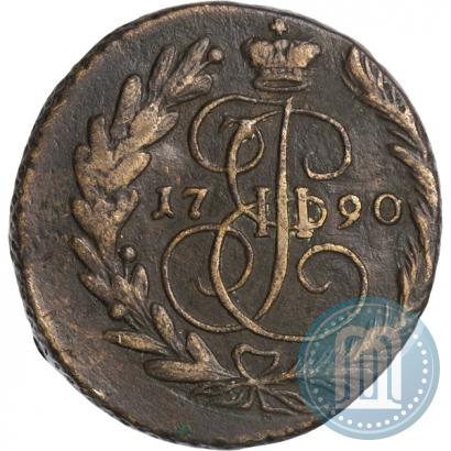 Фото 2 копейки 1790 года ЕМ 