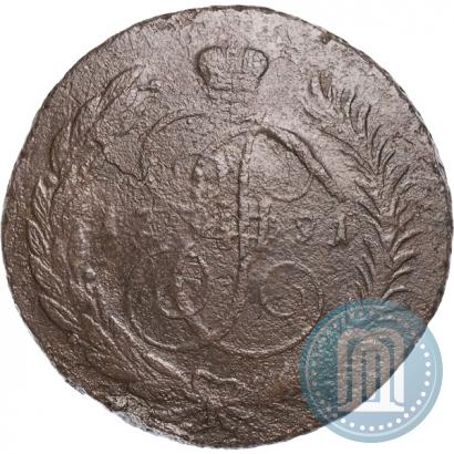 Фото 5 копеек 1791 года  "Павловский перечекан"