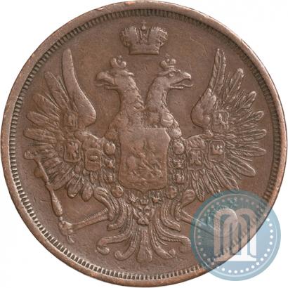 Picture 3 kopecks 1855 year ЕМ 