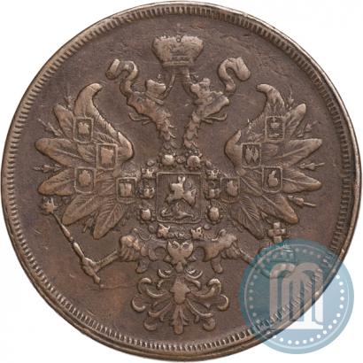 Фото 2 копейки 1860 года ЕМ 