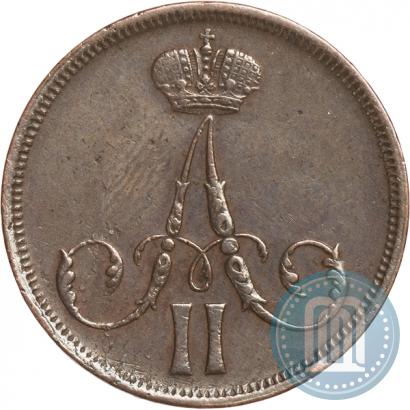 Фото 1 копейка 1863 года ВМ 
