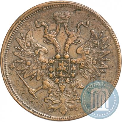 Фото 5 копеек 1864 года ЕМ 