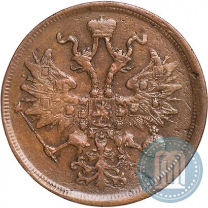 Фото 5 копеек 1865 года ЕМ 