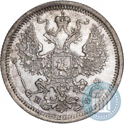 Picture 20 kopecks 1878 year СПБ-НФ 