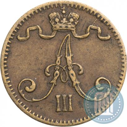 Picture 1 penni 1883 year  