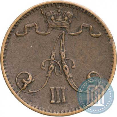 Фото 1 пенни 1888 года  