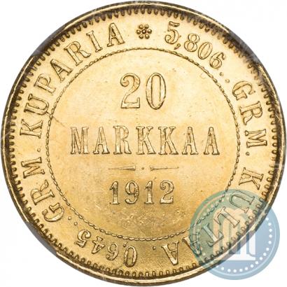 Picture 20 markkaa 1912 year S 