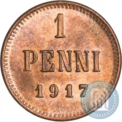 Picture 1 penni 1917 year  