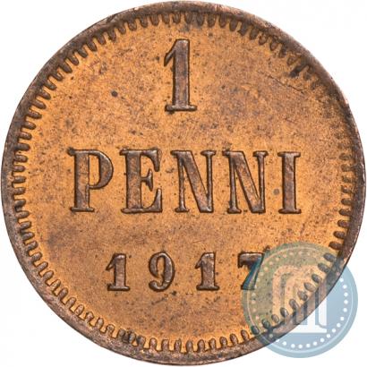 Picture 1 penni 1917 year  
