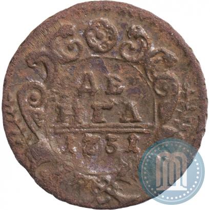 Фото Денга 1731 года  