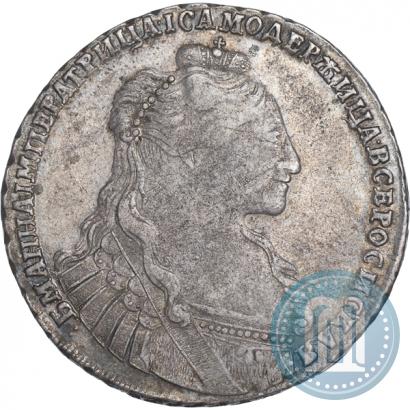 Фото 1 рубль 1735 года  