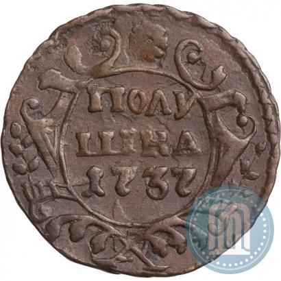 Фото Полушка 1737 года  