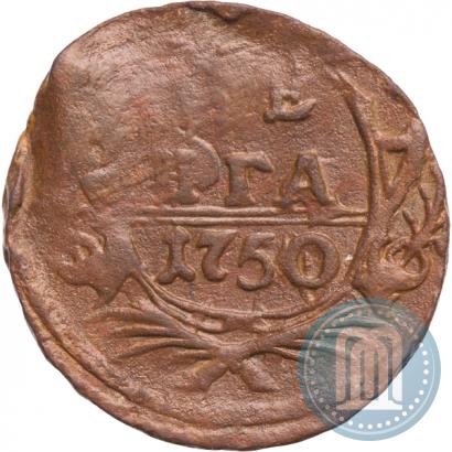 Фото Денга 1750 года  
