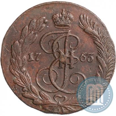 Picture 5 kopecks 1763 year ЕМ 