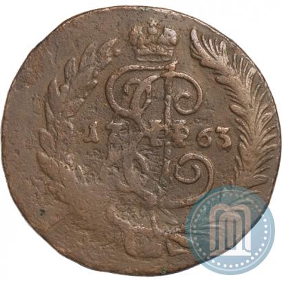 Фото 2 копейки 1763 года СПМ 