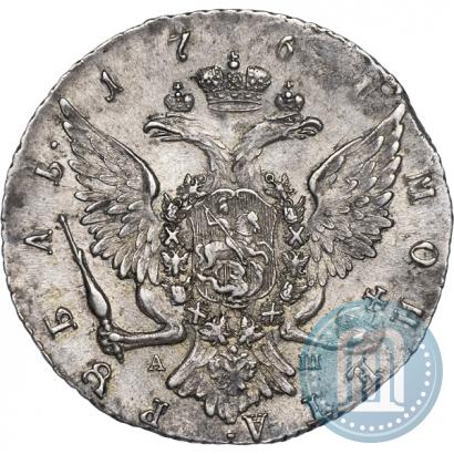 Picture 1 rouble 1766 year СПБ-АШ 