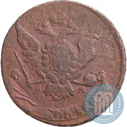 Picture 5 kopecks 1766 year ММ 