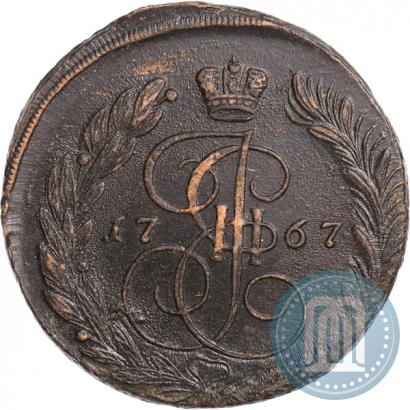 Picture 5 kopecks 1767 year ЕМ 