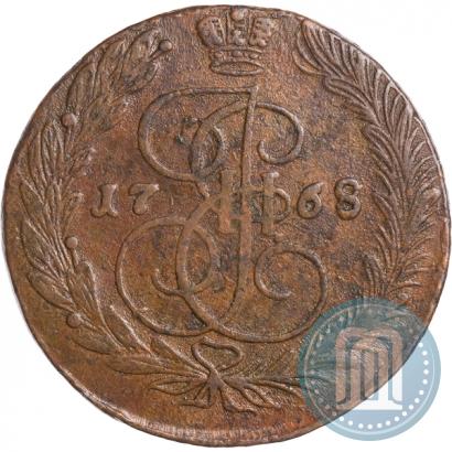 Фото 5 копеек 1768 года ЕМ 