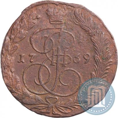 Picture 5 kopecks 1769 year ЕМ 